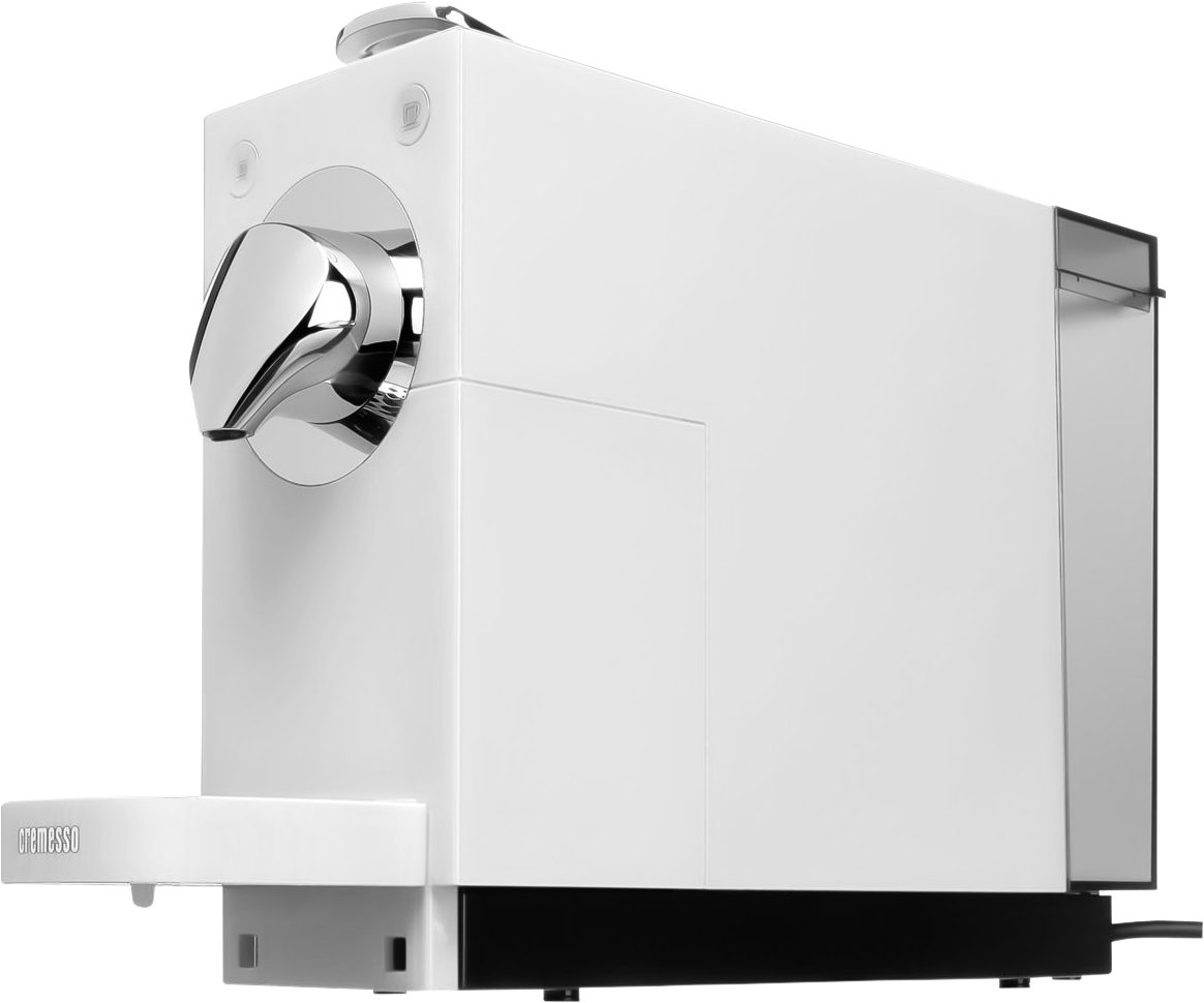 CREMESSO Una Automatic Pure White kapszulás kávéfőző 19 bar nyomással, fehér – 4. kép