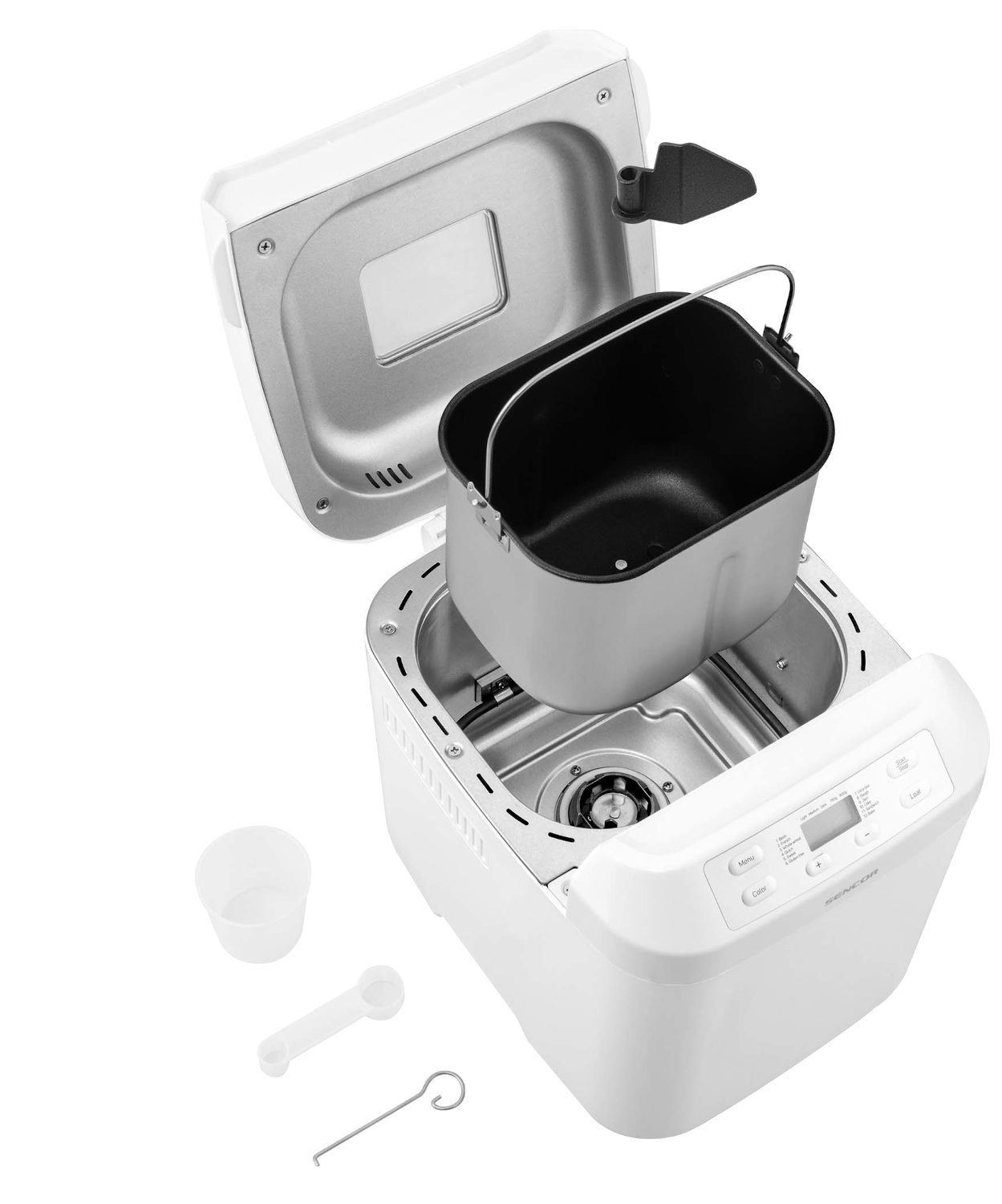 SENCOR SBR 1040WH fehér kenyérsütőgép 12 programmal – 2. kép