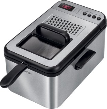 SENCOR SFR 8200SS fritőz 3,2 literes sütőkosárral