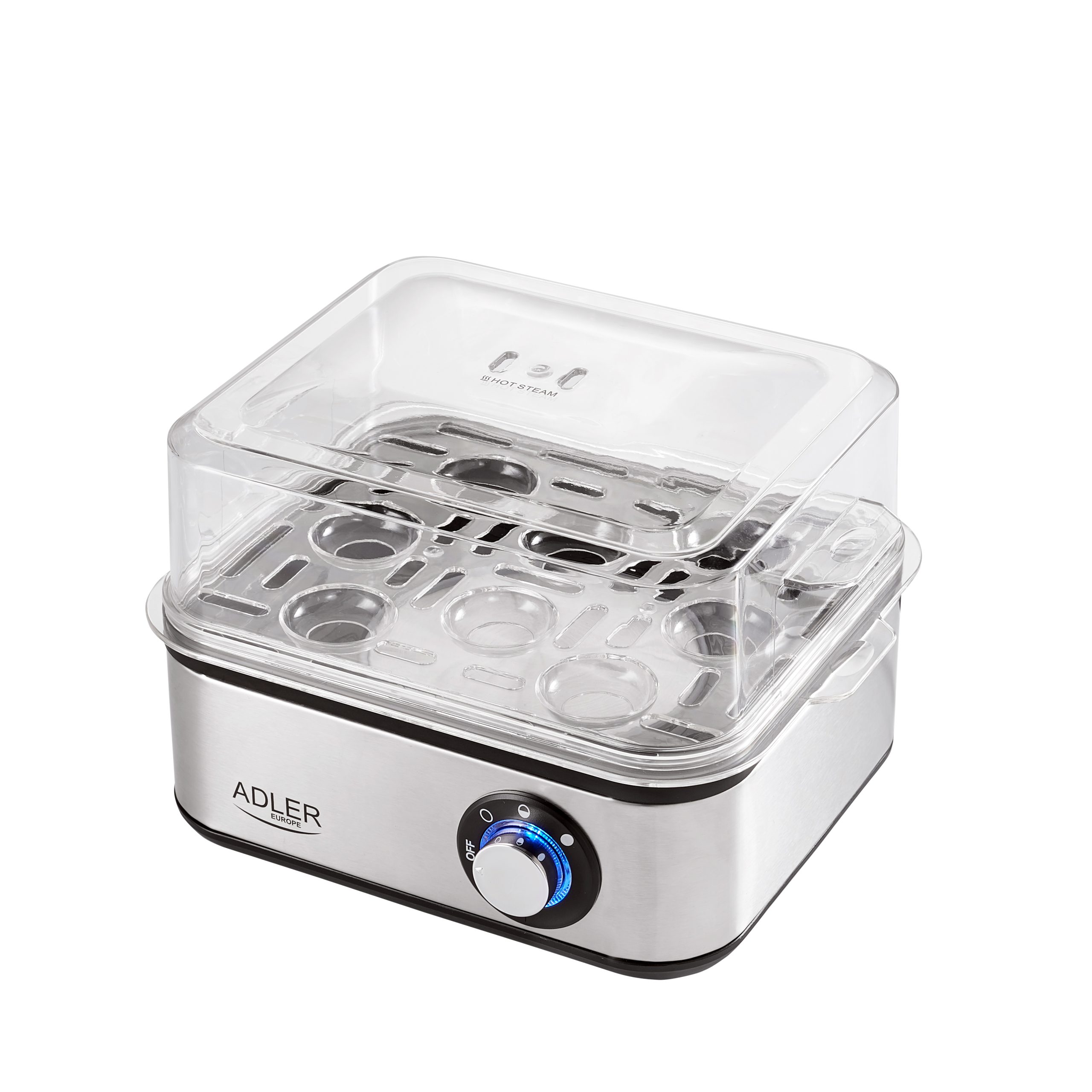 ADLER AD4486 inox tojásfőző 8 tojáshoz, 800 W – 5. kép