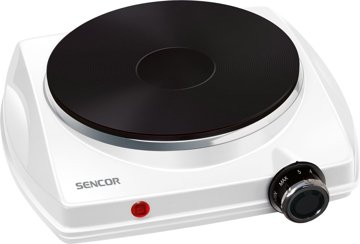 SENCOR SCP 1503WH-EUE4 Fehér, egyzónás elektromos főzőlap