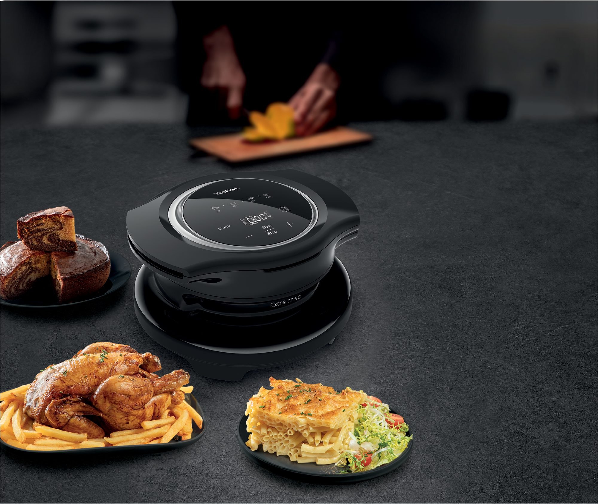 TEFAL EY150830 forrólevegős sütőfeltét Cook4me kuktához – 4. kép