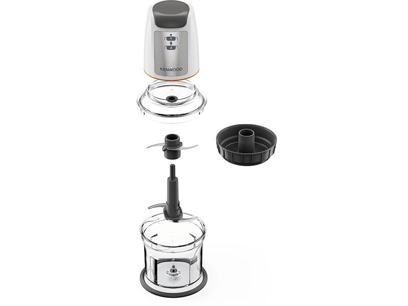 KENWOOD CHP 61.100. konyhai aprító 500 W-os motorral és négypengés késsel – 4. kép