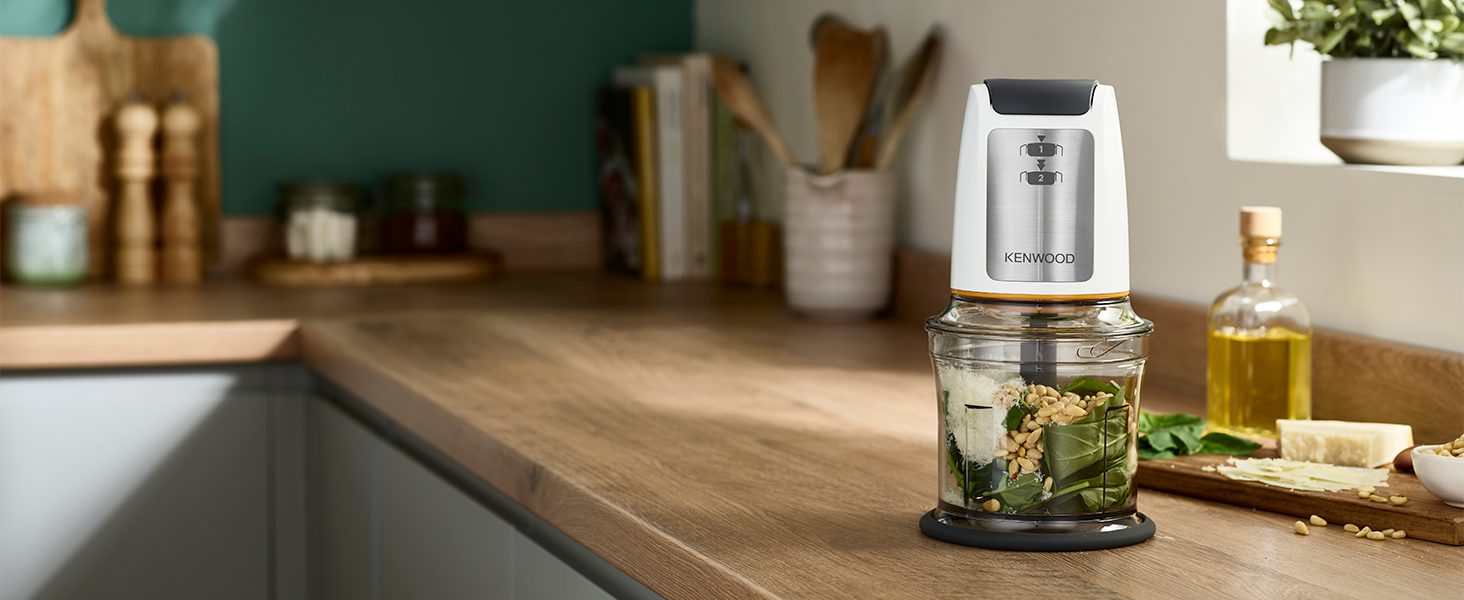 KENWOOD CHP 61.100. konyhai aprító 500 W-os motorral és négypengés késsel – 7. kép