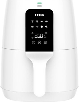 TESLA AirCook Q30 multifunkciós digitális forrólevegős sütő, 3,8 l, 1300 W, fehér