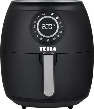 TESLA AirCook Q50 XL multifunkciós digitális forrólevegős sütő, fekete