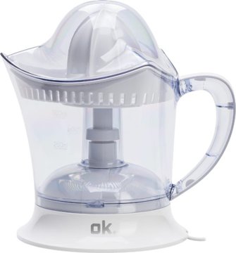 OK. OJU 102 fehér citrusprés 0,5 literes létartállyal