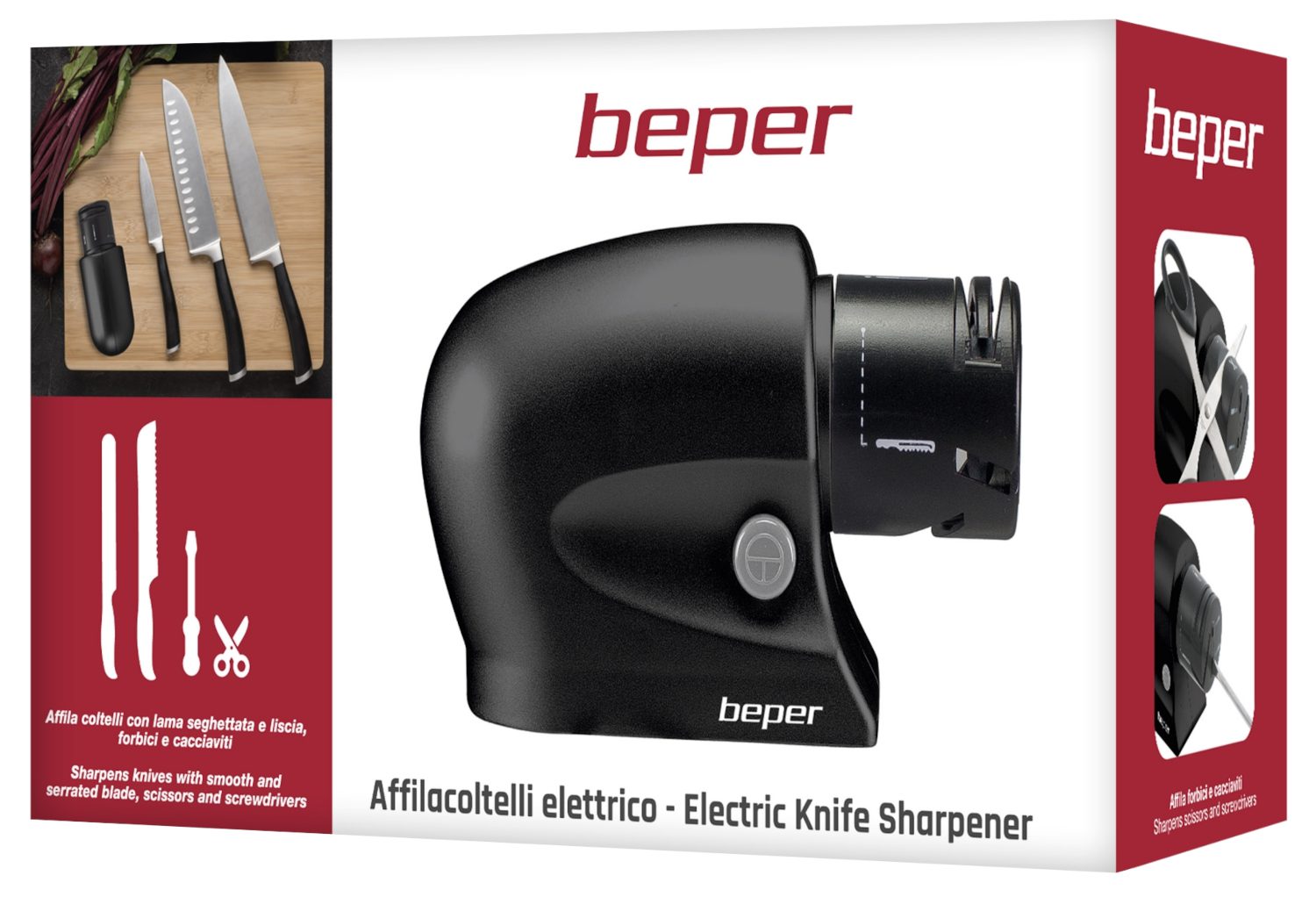 BEPER P102ACP001 elektromos késélező késekhez és ollókhoz – 5. kép