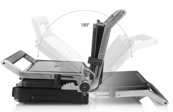 ETA GrilChef 5156 90000 rozsdamentes acél kontaktgrill 2000 W teljesítménnyel – 2. kép