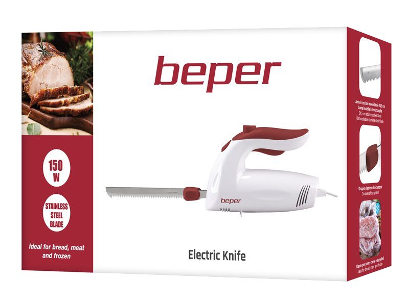 BEPER BP.790 elektromos kés önélező, rozsdamentes acél pengével – 4. kép