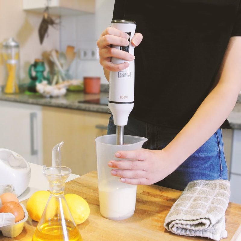 BLACK+DECKER BXHBA600E 600 W-os botmixer szett 20 sebességfokozattal – 9. kép