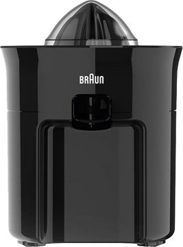 BRAUN CJ3050BK fekete citrusfacsaró közvetlen kifolyóval