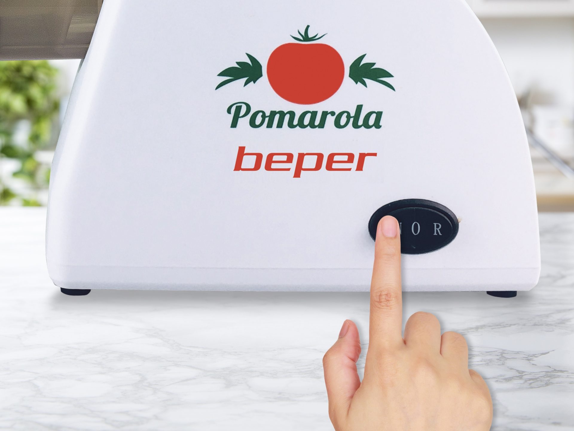 BEPER BP.720 hálózati paradicsompasszírozó, 300 W, fehér – 2. kép