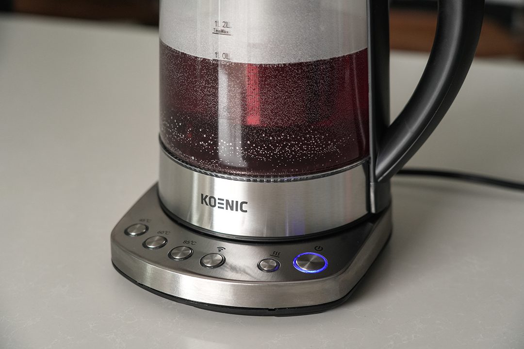 KOENIC KTM 221723 M teafőző, 2200 W, 1,7 literes üvegkannával – 11. kép