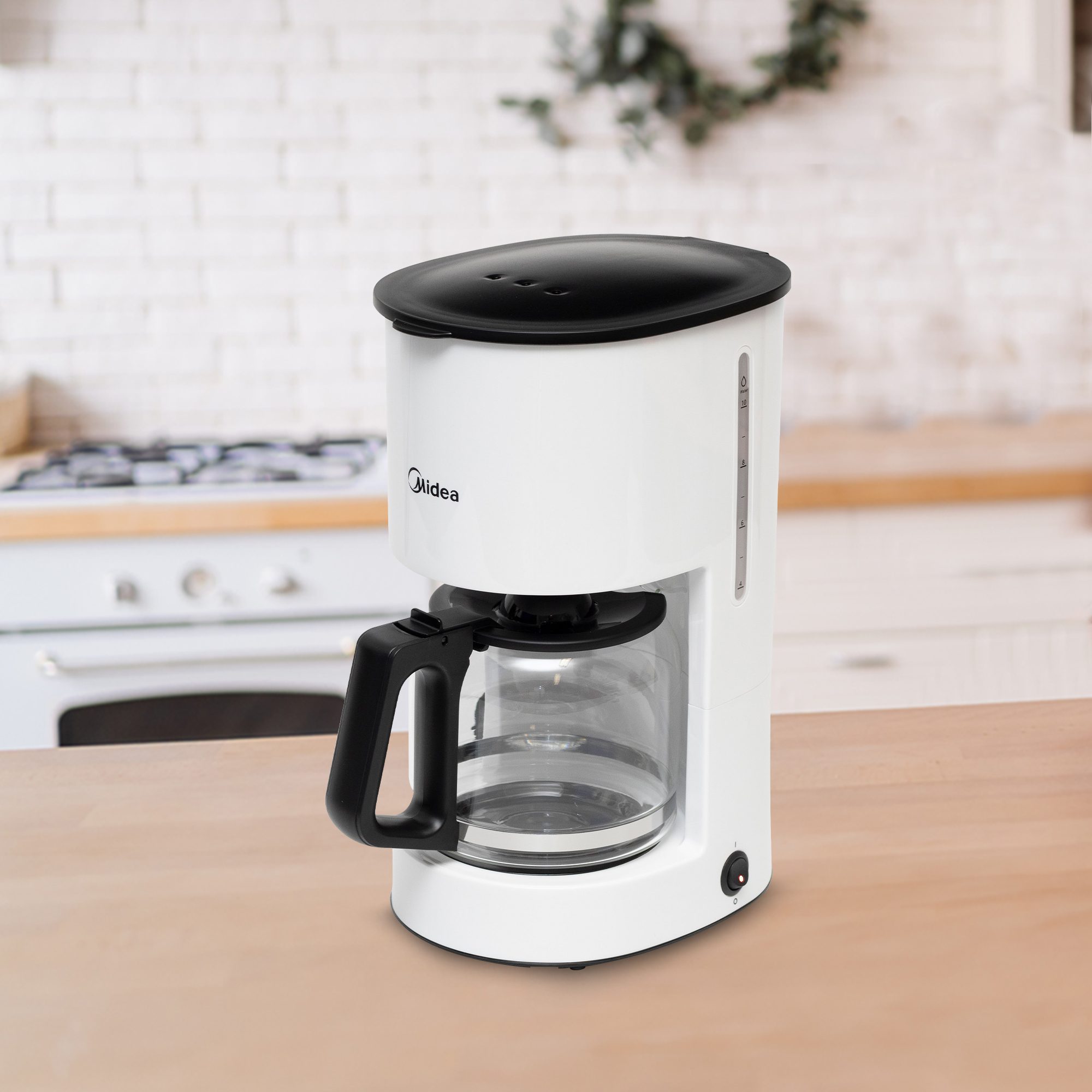 MIDEA MA-D1502AW filteres kávéfőző, 1000 W, 1,25 liter, fehér – 6. kép