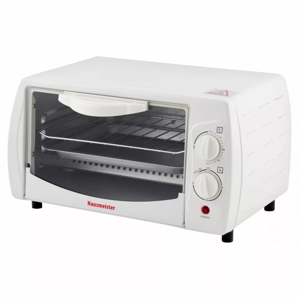 HAUSMEISTER HM 6104 fehér minigrill 9 literes sütőtérrel – 2. kép