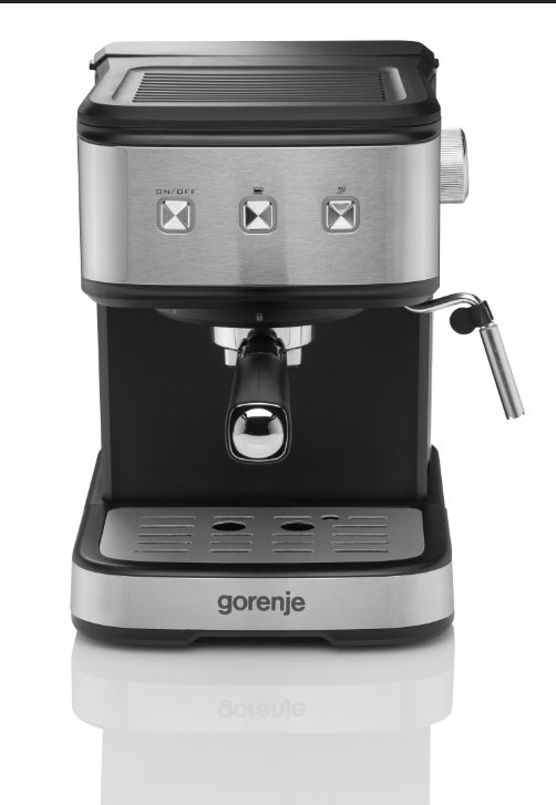 GORENJE ESCM12MBK eszpresszó kávéfőző, 850 W, inox-fekete – 4. kép