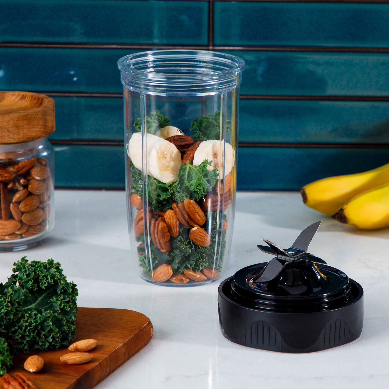NUTRIBULLET NB1206DGCC 1200 W-os fekete turmixgép 900 ml-es pohárral – 8. kép