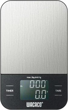 WACACO WGRAM Exagram precíziós kávémérleg időzítővel, 2 kg