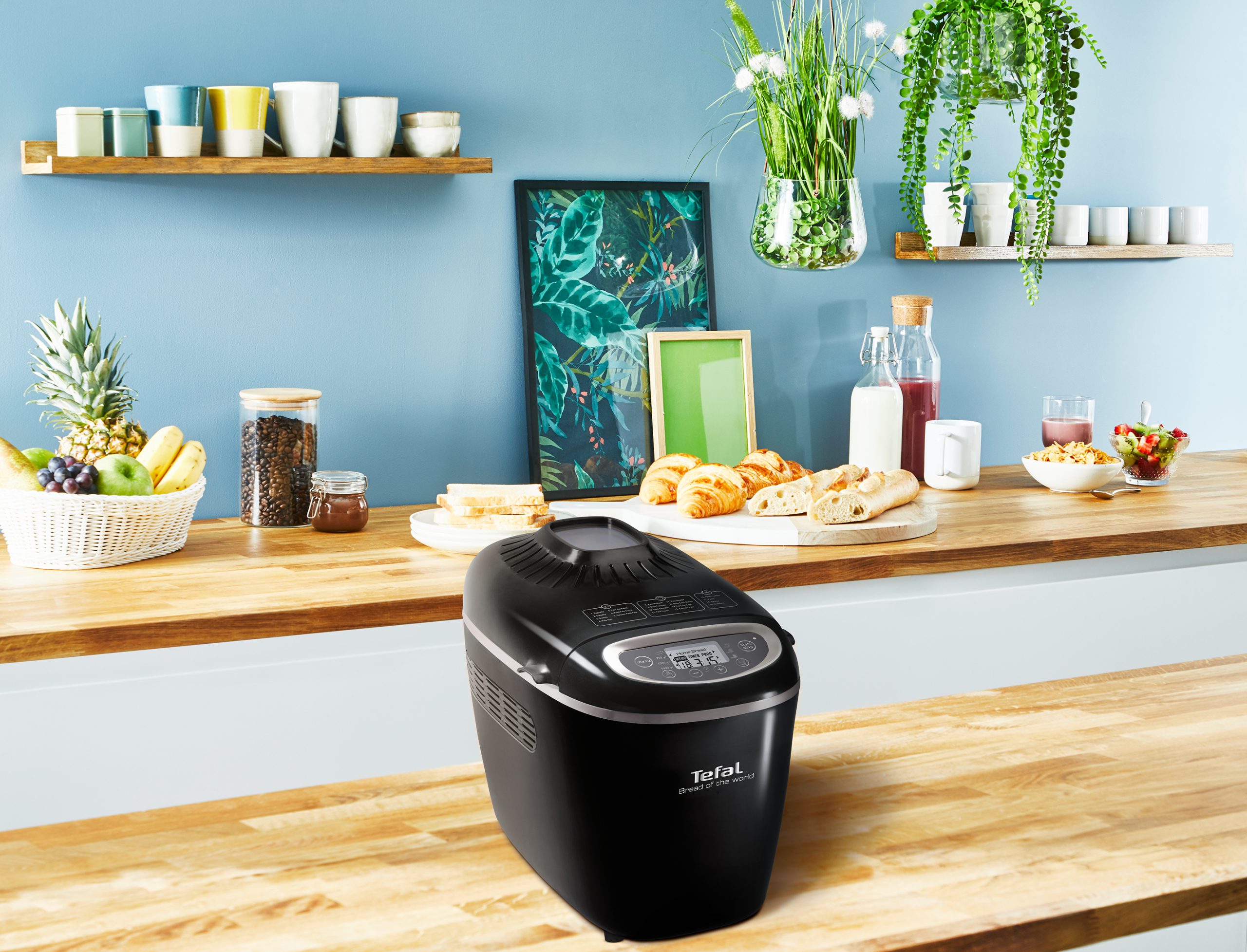 TEFAL PF611838 Bread of the World fekete kenyérsütő 19 programmal – 5. kép