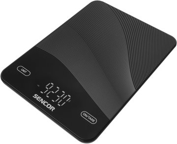 SENCOR SKS 7700BK digitális konyhai mérleg, fekete