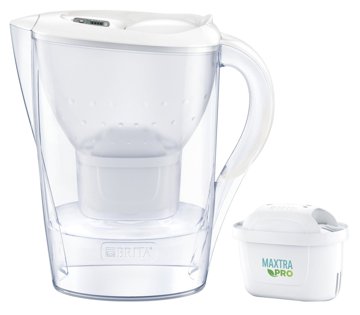 BRITA Marella Cool vízszűrő kancsó 2,4 l, MAXTRA PRO patronnal, fehér (BR1052789)