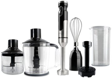 KOENIC KHB-TR 102424 M fekete merülőmixer-szett, 1000 W