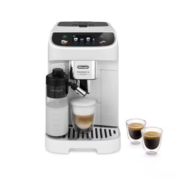 DE-LONGHI Magnifica Plus ECAM320.60.W automata kávéfőző kivehető tejtartállyal, fehér