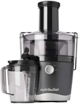 NUTRIBULLET NBJ100G gyümölcscentrifuga 800 W teljesítménnyel, szürke