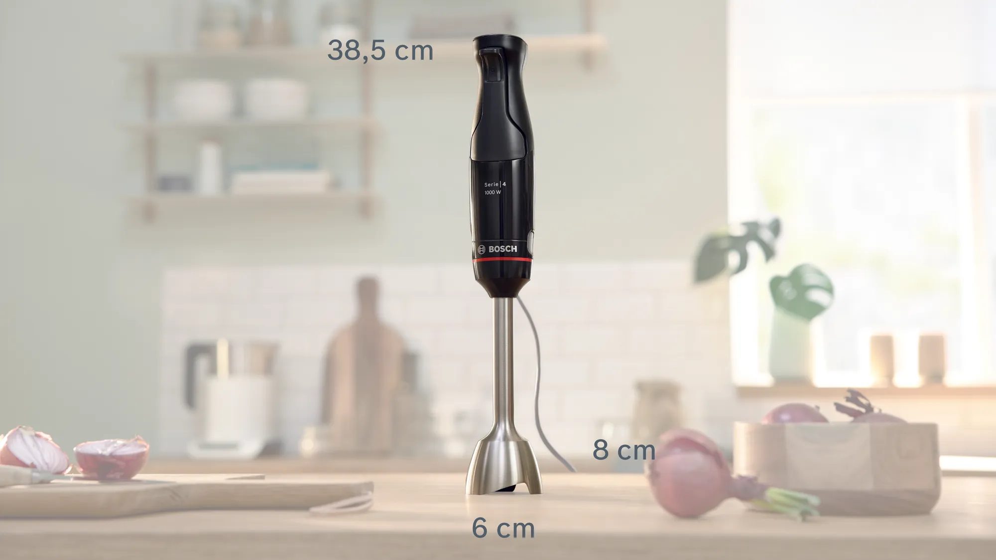 BOSCH MSM4B620 ErgoMaster Serie4 1000 W-os fekete botmixerszett – 9. kép
