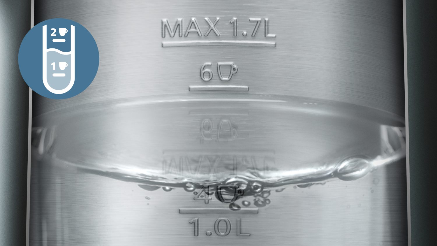 PHILIPS 7000 HD9396/90 duplafalú, hőfokszabályozós vízforraló, 2200 W – 4. kép