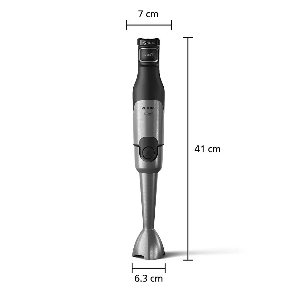 PHILIPS 5000 HR2681/00 1200 W-os fekete rúdmixer ProMix technológiával – 2. kép