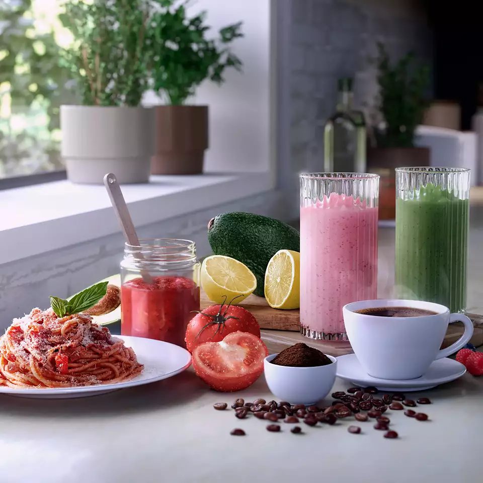 PHILIPS 5000 HR2766/00 1000 W-os miniturmix őrlőcsészével, fekete – 2. kép