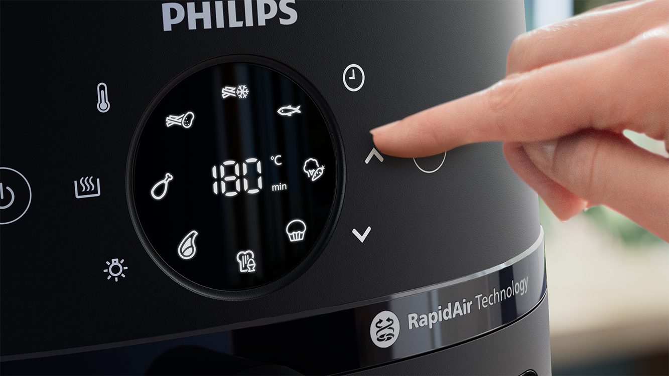 PHILIPS 2000 Series NA231/00 betekintő ablakos forrólevegős sütő, 6,2 l – 6. kép