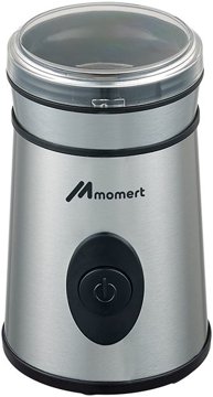 MOMERT 1306 inox kávédaráló átlátszó biztonsági fedéllel
