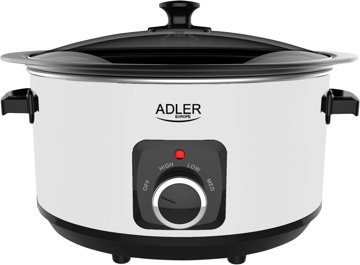 ADLER AD 6413W 5,8 literes fehér lassú főzőedény