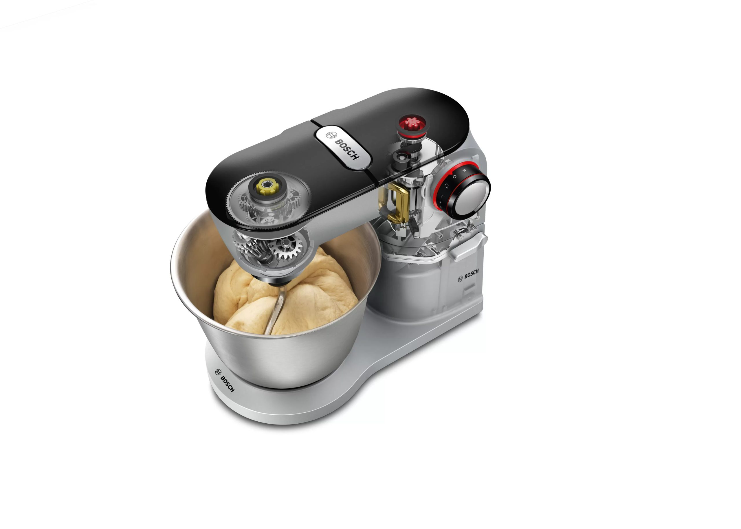 BOSCH MUM9D33S11 konyhai robotgép 1600 W-os motorral, 5,5 l-es nemesacél tállal és tésztaszenzorral – 9. kép
