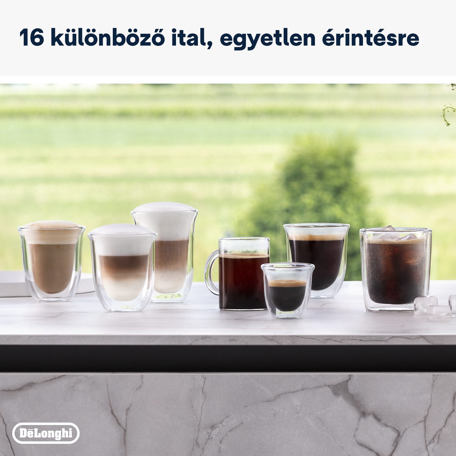 DE-LONGHI Rivelia EXAM440.55.B automata kávéfőző Bean Switch rendszerrel – 11. kép