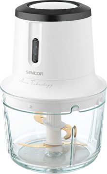 SENCOR SCB 9001GY akkumulátoros aprító 500 ml-es üvegedénnyel