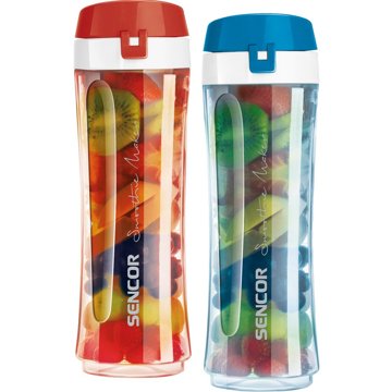 SENCOR SBB 003ST smoothie palack készlet, 2 db, 0,6 literes kivitel