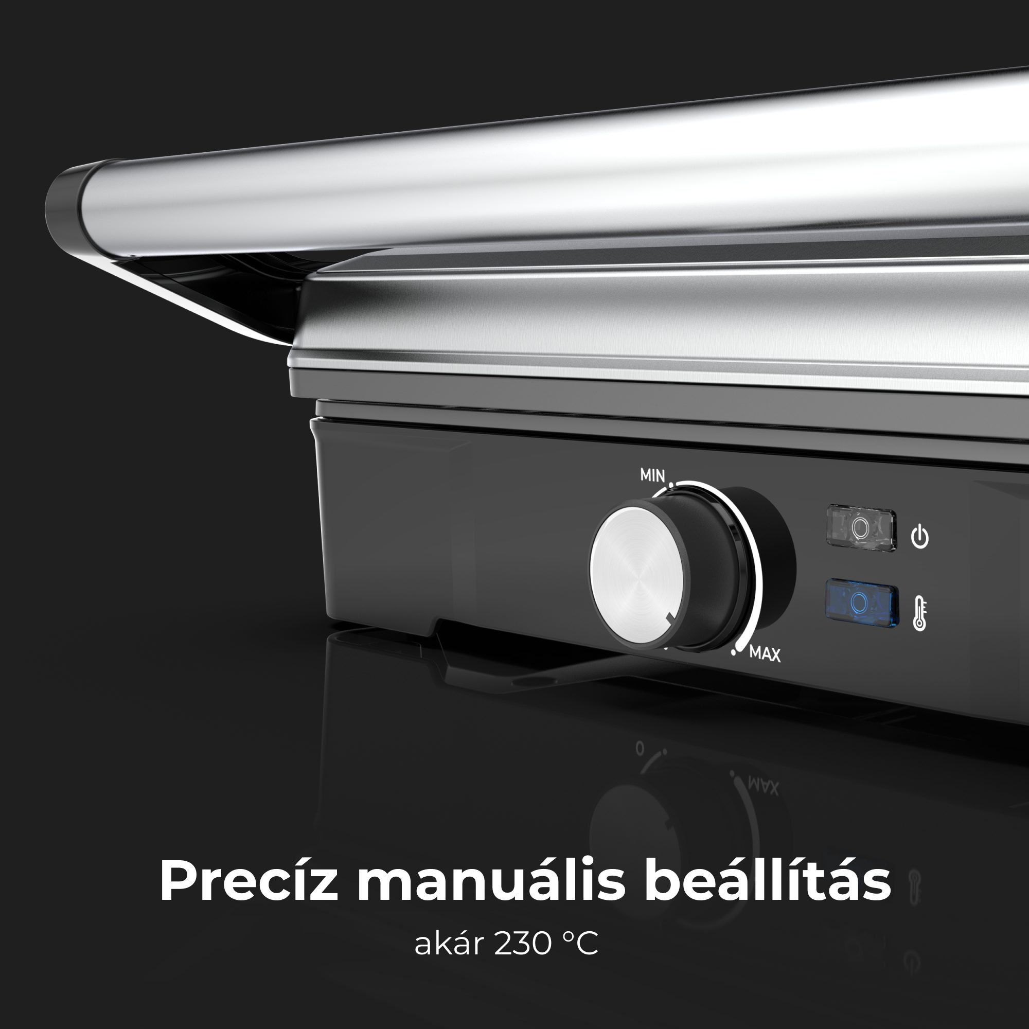 AENO AEG0002 elektromos grill 180°-os nyitással – 7. kép
