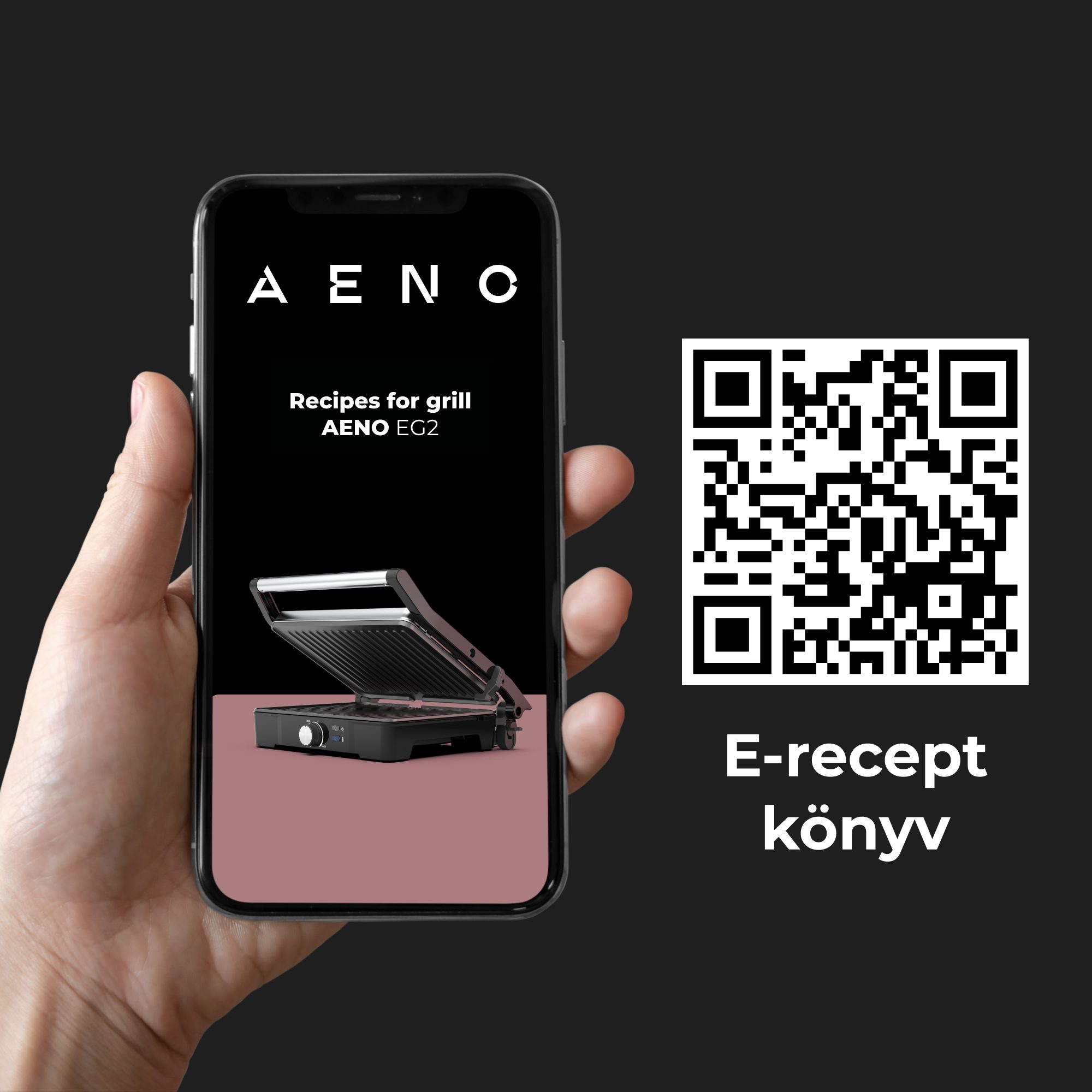 AENO AEG0002 elektromos grill 180°-os nyitással – 13. kép