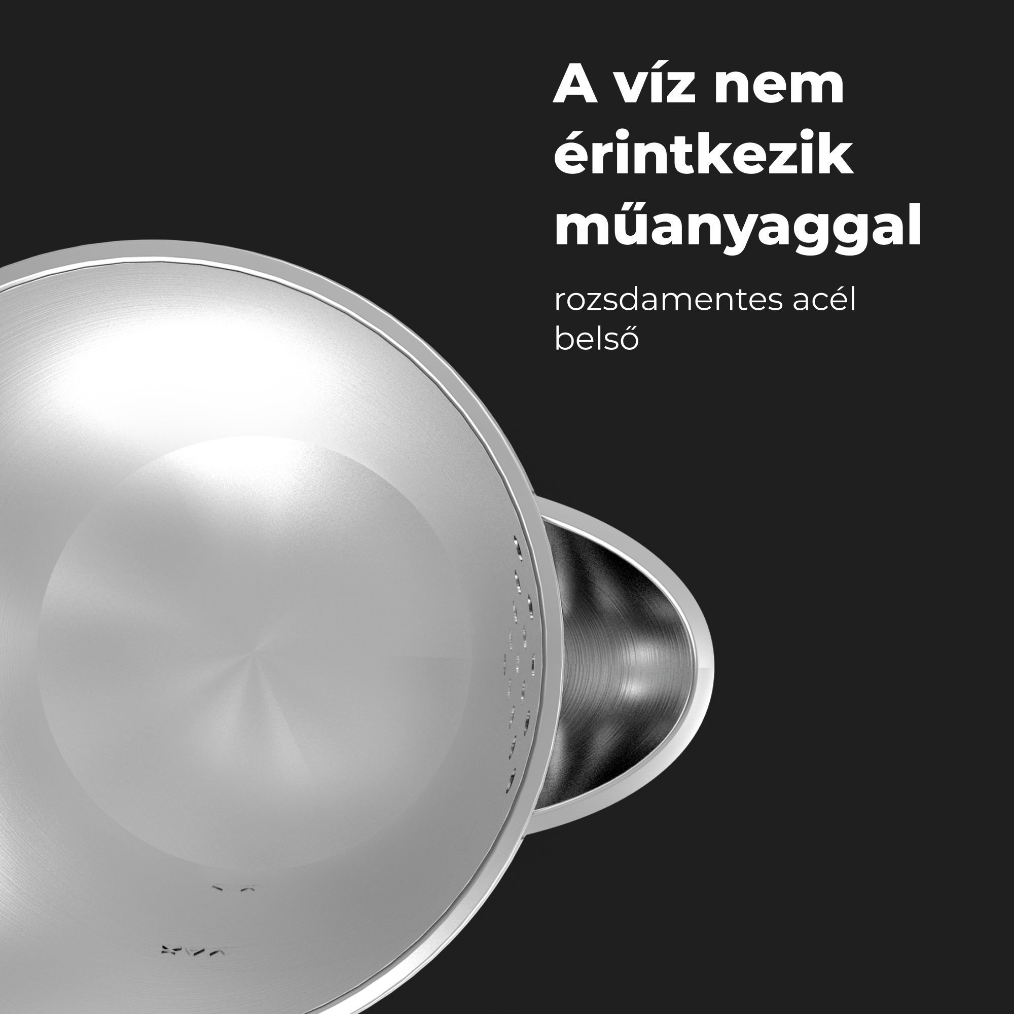 AENO AEK0003 duplafalú elektromos vízforraló Strix® vezérlővel – 5. kép