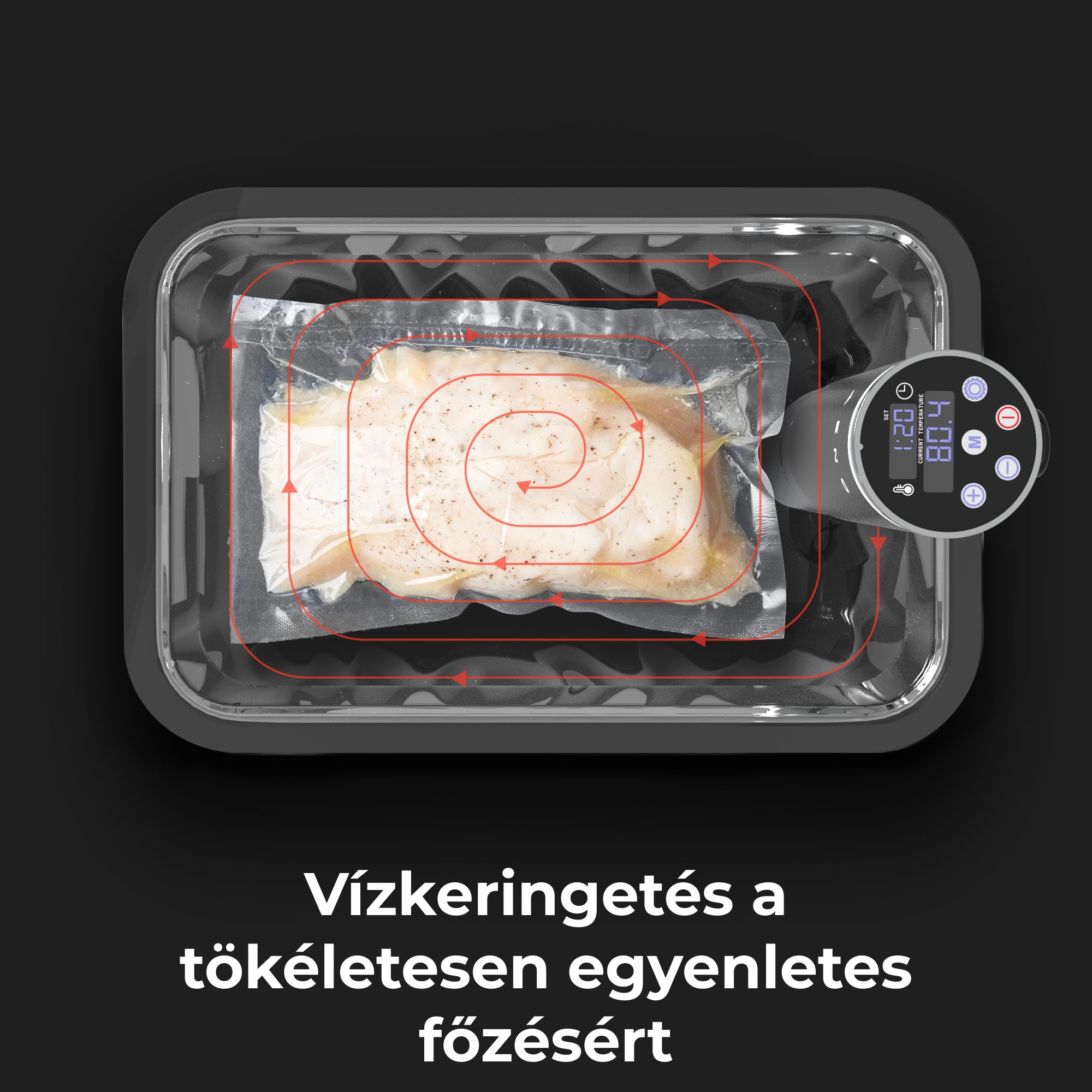 AENO ASV0001 Sous Vide precíz hőmérséklet-szabályozással – 12. kép