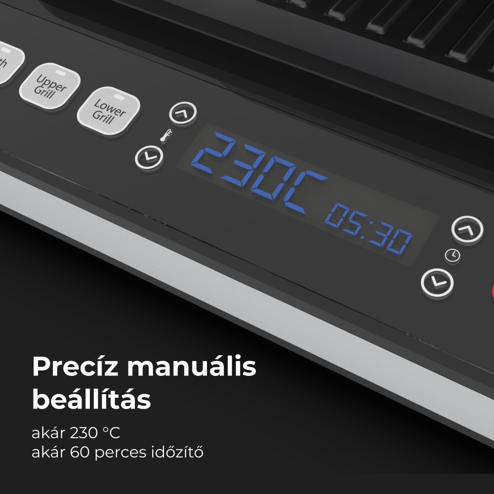 AENO AEG0001 elektromos grill 3 az 1-ben, 2000 W – 7. kép