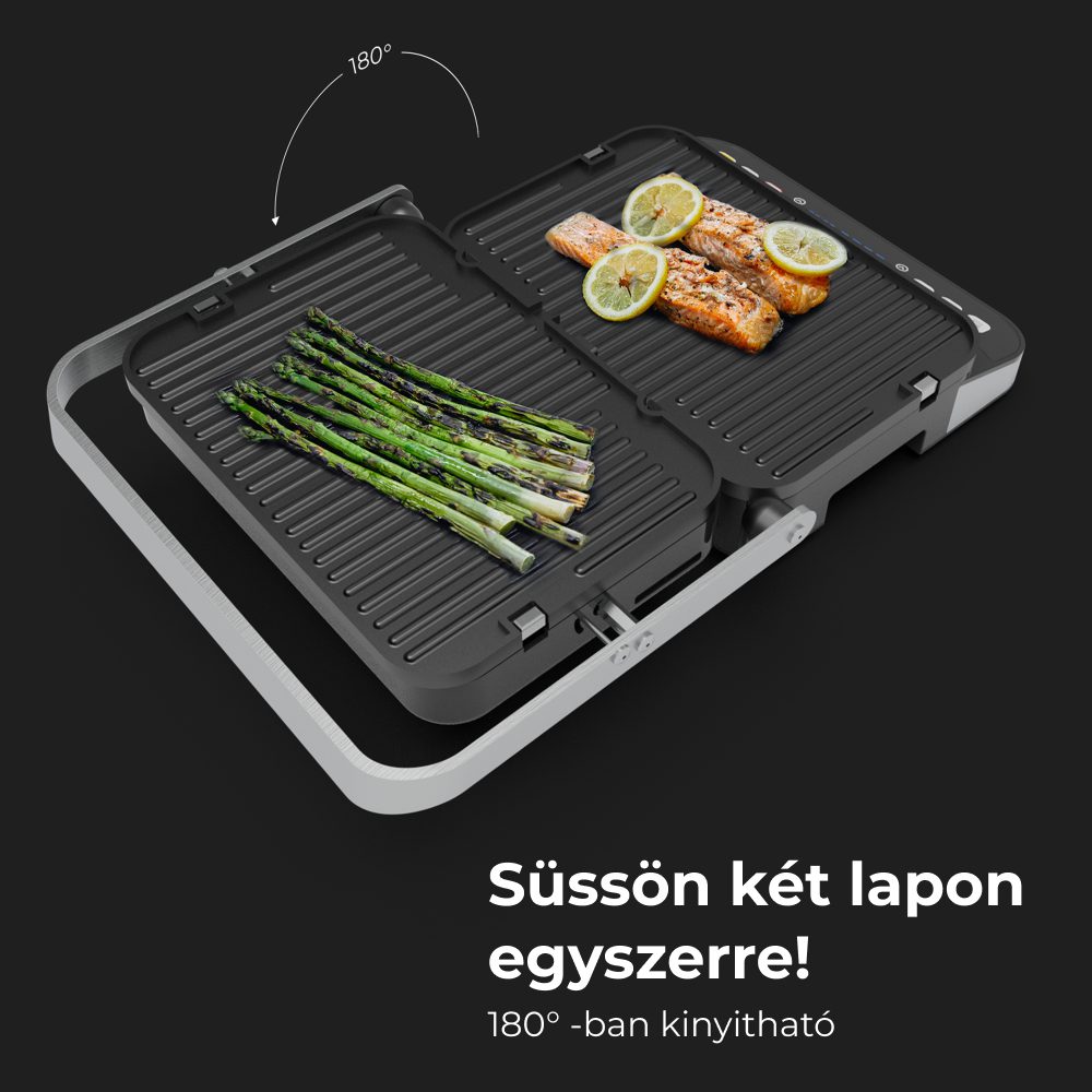 AENO AEG0001 elektromos grill 3 az 1-ben, 2000 W – 9. kép