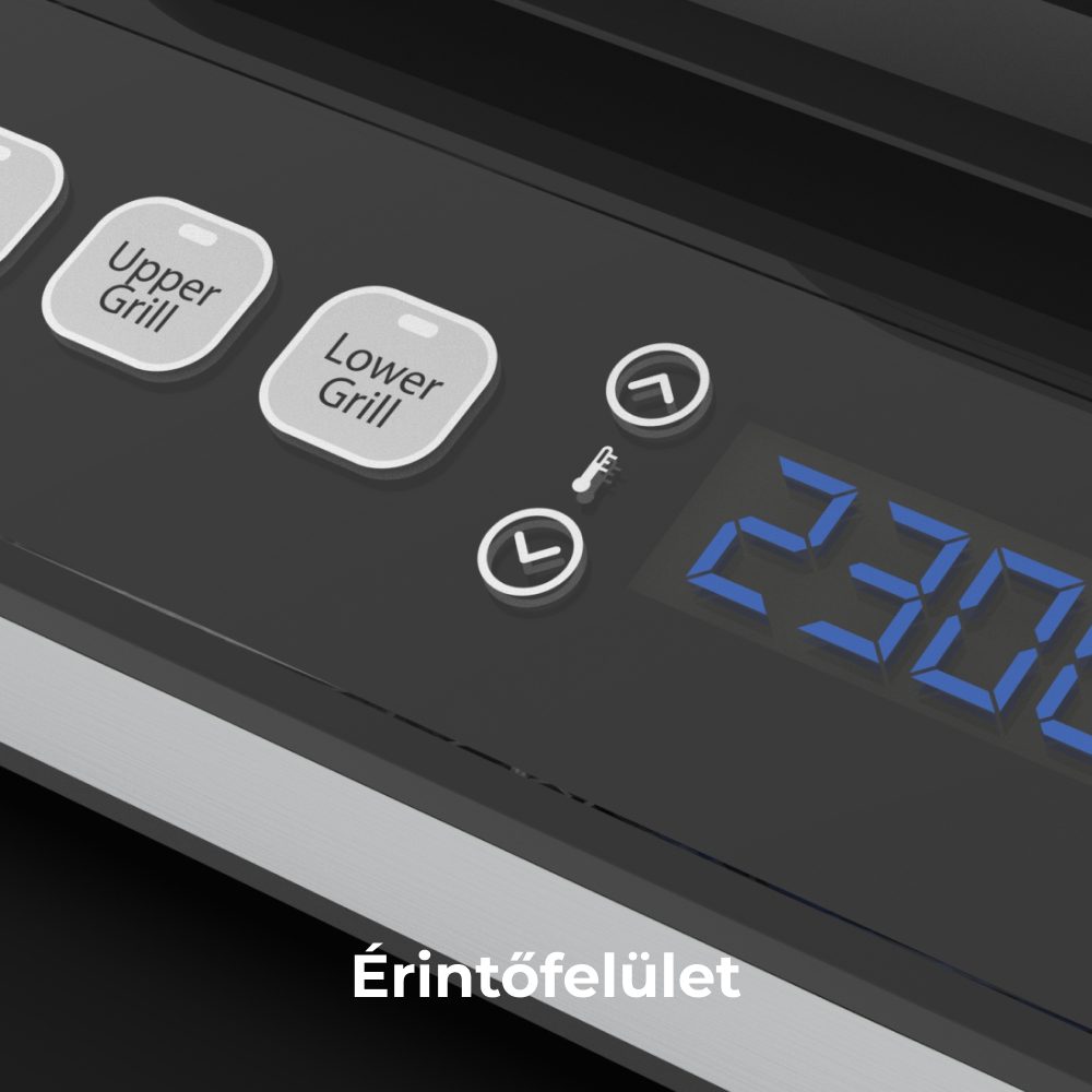 AENO AEG0001 elektromos grill 3 az 1-ben, 2000 W – 12. kép