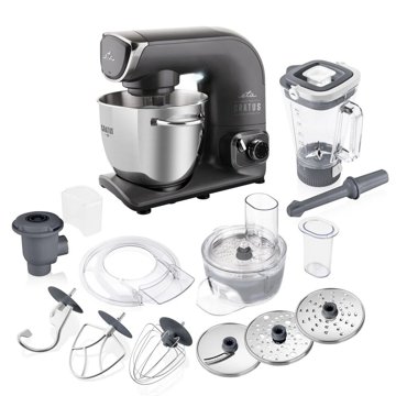 ETA 102890030 Gratus Evo fekete konyhai robotgép 1500 W teljesítménnyel