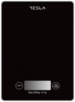 TESLA KS201B digitális konyhai mérleg, 5 kg-os kapacitással