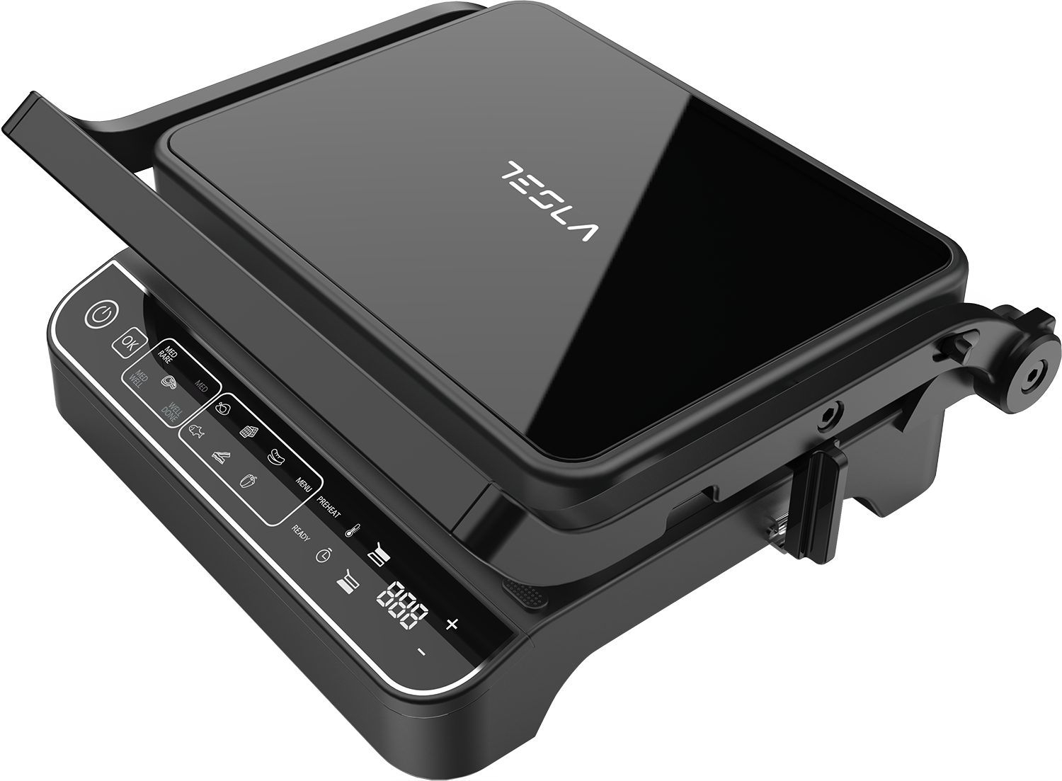 TESLA GR500BG grillsütő 2000 W teljesítménnyel – 2. kép